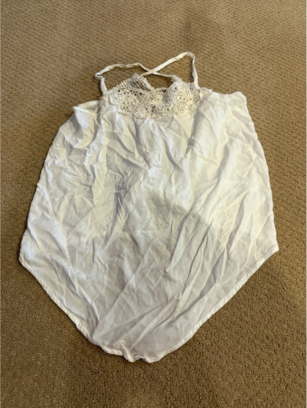 Maurices white Xs top
